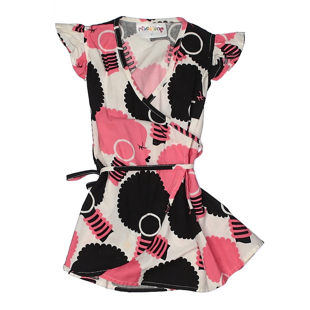 MIXED UP CLOTHING Little Girl's Wrap Dress - 2T